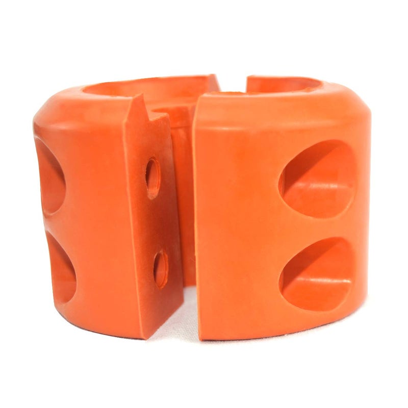 Skdorpfm Winch Cable Hook Stopper Durable & Shock Absorbent Winch Stopper Winch Accessories for Wire & Synthetic Cables ATV Accessories - Prevent Pulling, Bouncing & Fraying (Orange) - Image 2